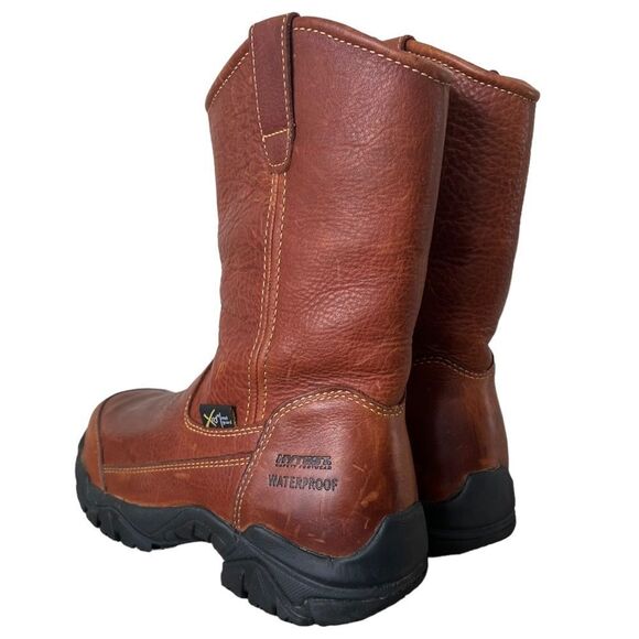 Hytest Men's Waterproof Metatarsal Guard Safety Boots Size 6 (women’s 8) - Picture 5 of 16